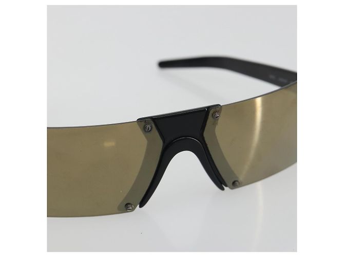 Gafas de sol CHANEL plástico Negro CC Auth bs36572 - vista 8