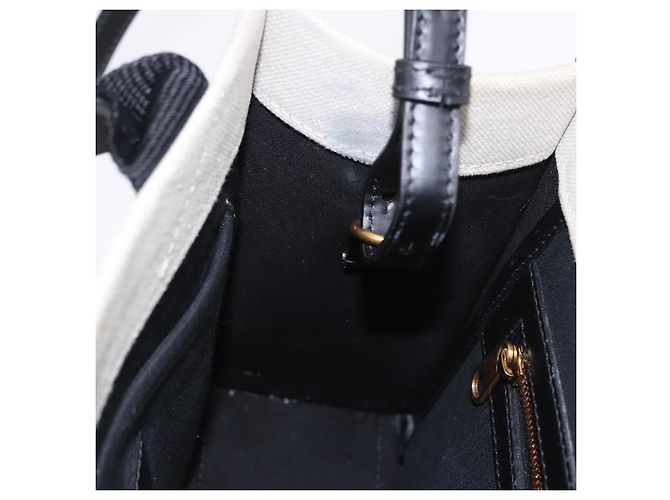 BALENCIAGA Canvas Handbag mit Hardware 2way White Gold 693662 Auth bs36453 - Ansicht 20