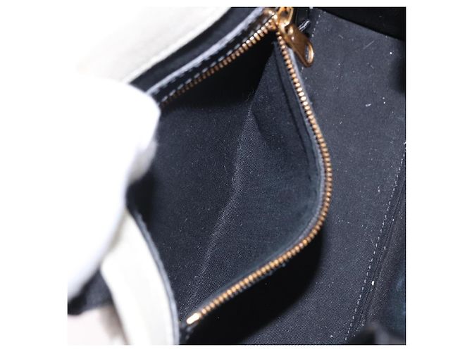 BALENCIAGA Canvas Handbag mit Hardware 2way White Gold 693662 Auth bs36453 - Ansicht 23
