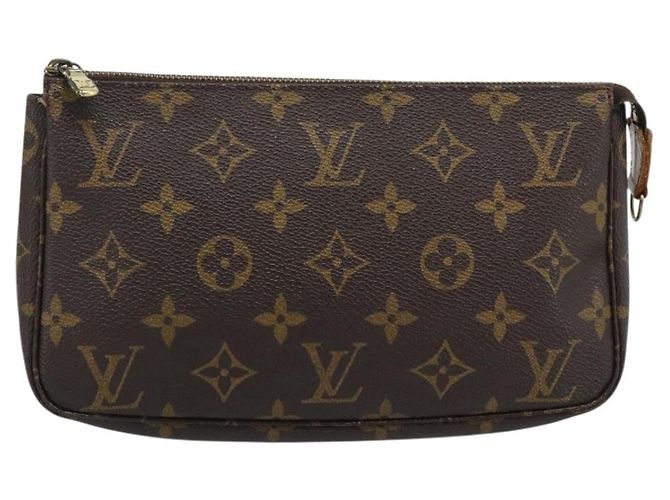 LOUIS VUITTON Monogram Pochette Accessoires Pochette M51980 LV Auth 191067 Monogramma - vista 13