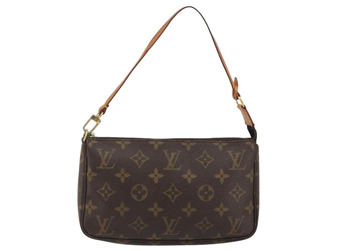 LOUIS VUITTON Monogram Pochette Accessoires Cartera M51980 LV Auth BA14229 Monograma - vista 13