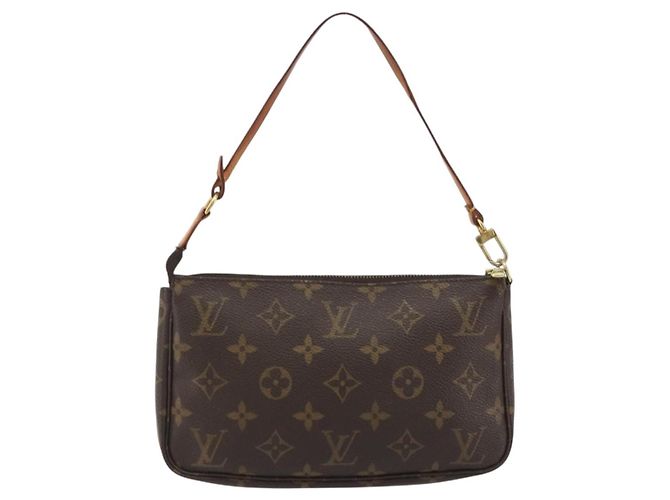 LOUIS VUITTON Monogram Pochette Accessoires Cartera M51980 LV Auth BA14229 Monograma - vista 2