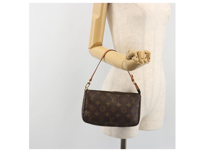 LOUIS VUITTON Monogram Pochette Accessoires Cartera M51980 LV Auth BA14229 Monograma - vista 21