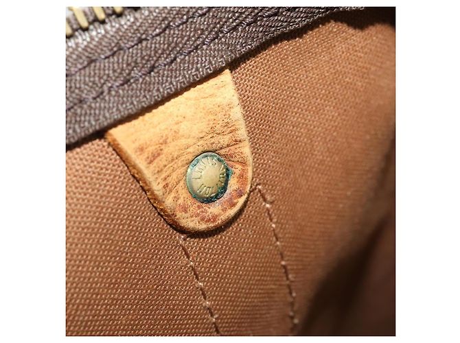 LOUIS VUITTON Monogram Keepall 50 Boston Bag M41426 LV Auth 191340 Monogramma - vista 12