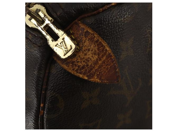 LOUIS VUITTON Monogram Keepall 50 Boston Bag M41426 LV Auth 191340 Monogramma - vista 19