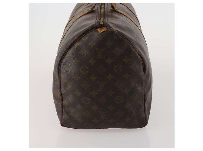 LOUIS VUITTON Monogram Keepall 50 Boston Bag M41426 LV Auth 191340 Monogramma - vista 3