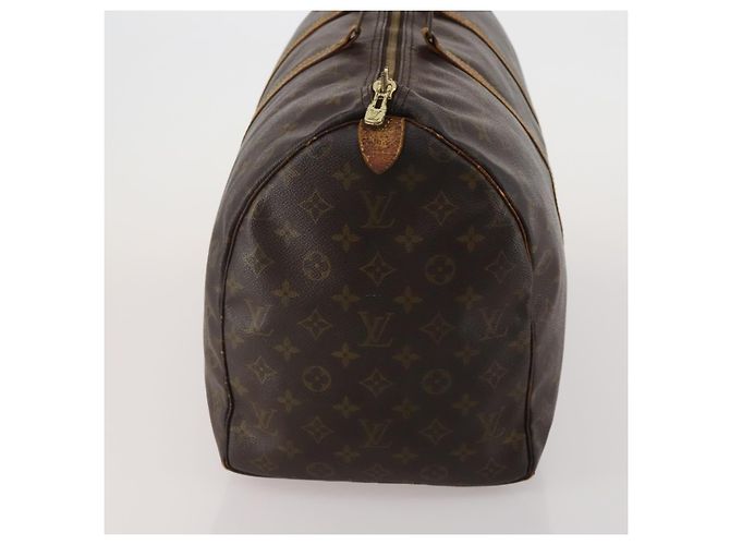 LOUIS VUITTON Monogram Keepall 50 Boston Bag M41426 LV Auth 191340 Monogramma - vista 4
