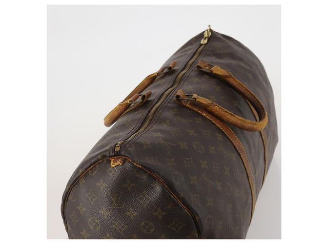 LOUIS VUITTON Monogram Keepall 50 Boston Bag M41426 LV Auth 191340 Monogramma - vista 6