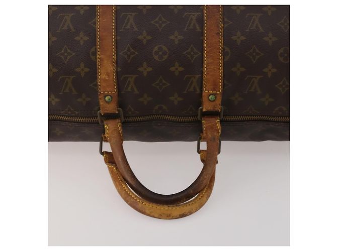 LOUIS VUITTON Monogram Keepall 50 Boston Bag M41426 LV Auth 191340 Monogramma - vista 7