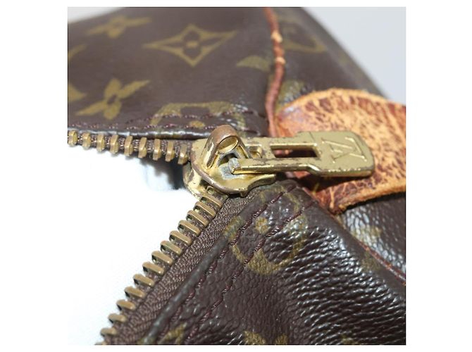 LOUIS VUITTON Monogram Keepall 50 Boston Bag M41426 LV Auth 191340 Monogramma - vista 9