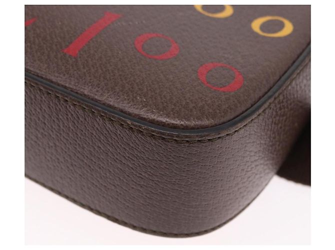 Marsupio GUCCI in Pelle Marrone Oro 602695 527066 Auth 192452V - vista 12