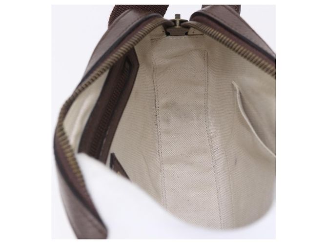 Marsupio GUCCI in Pelle Marrone Oro 602695 527066 Auth 192452V - vista 18