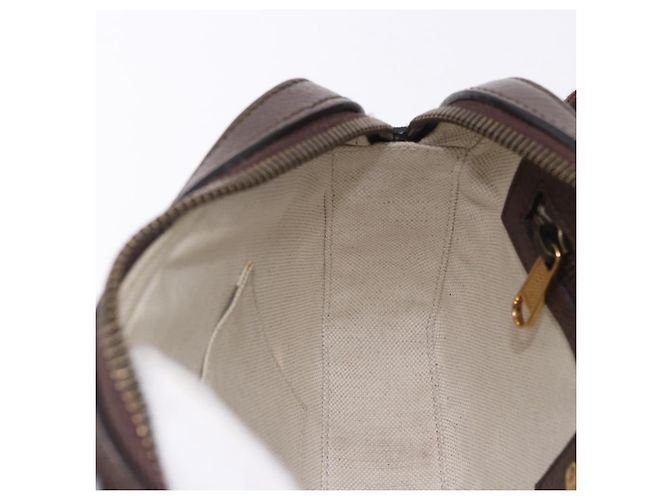 Marsupio GUCCI in Pelle Marrone Oro 602695 527066 Auth 192452V - vista 19