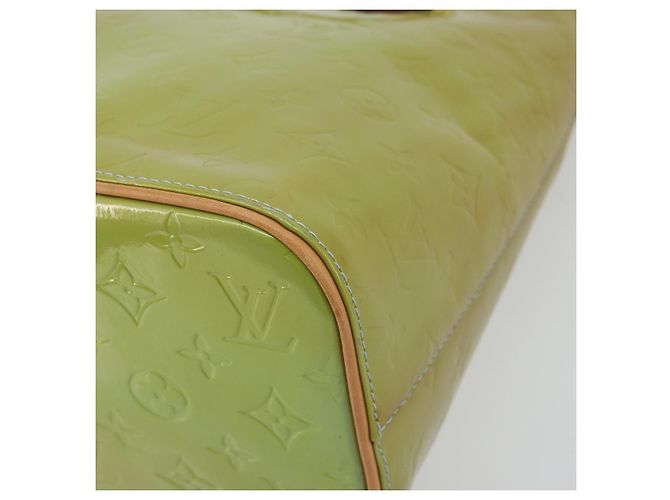 LOUIS VUITTON Borsa Monogram Vernis Houston Baby Blue M91005 LV Auth hk3972 Blu chiaro - vista 8