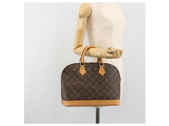 LOUIS VUITTON Borsa Monogram Alma M51130 LV Auth 194103SAV Monogramma - vista 23