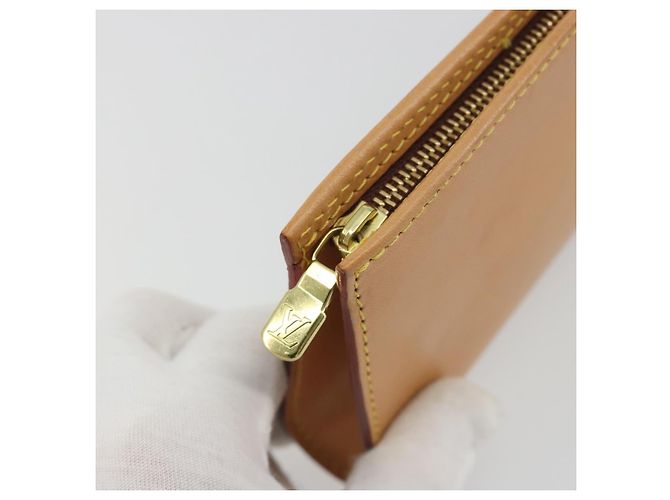 LOUIS VUITTON Nomad Male Ventiem Pouch 20th Anniversary Beige M99070 Auth hk3960 - vista 10
