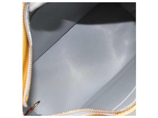 LOUIS VUITTON Borsa Monogram Vernis Houston Gris M91053 LV Auth hk3941 Grigio - vista 11