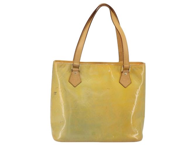 LOUIS VUITTON Borsa Monogram Vernis Houston Gris M91053 LV Auth hk3941 Grigio - vista 2