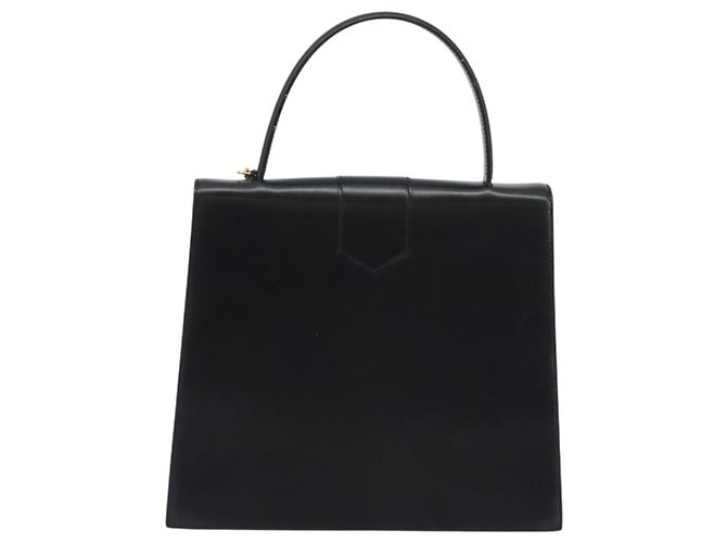 Céline Borsa CELINE in pelle nera e oro Auth 194674A Nero D'oro - vista 2