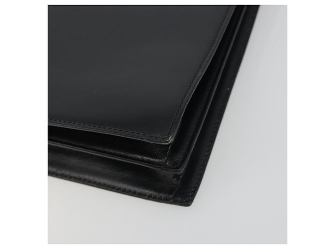 Céline Borsa CELINE in pelle nera e oro Auth 194674A Nero D'oro - vista 8