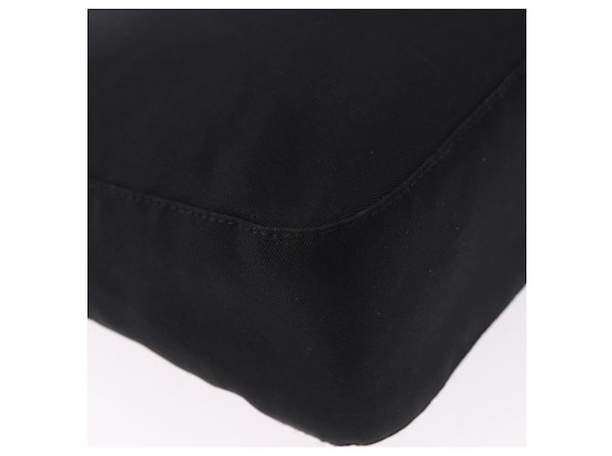 Borsa Salvatore Ferragamo Vala in tela nero e argento autentica gh2305 - vista 12