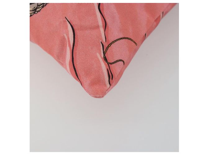 LOEWE Borsa a mano in tela rosa Auth BA14239A - vista 14