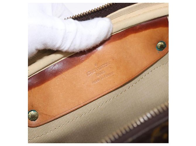 LOUIS VUITTON Borsa Boston Monogram Alize de Poche 2way M41392 LV Auth 194574 Monogramma - vista 20