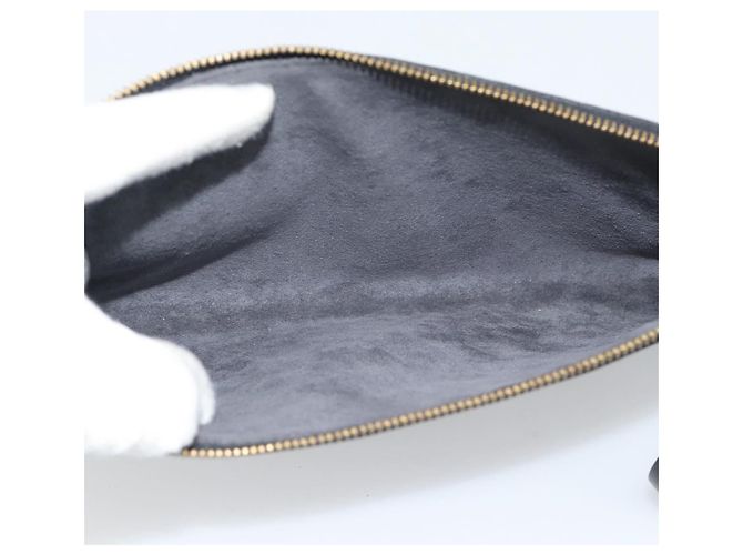 LOUIS VUITTON Epi Pochette Accessoires Bolso de Accesorios Negro M52982 Auth ka5553 - vista 11