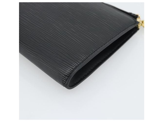 LOUIS VUITTON Epi Pochette Accessoires Bolso de Accesorios Negro M52982 Auth ka5553 - vista 15