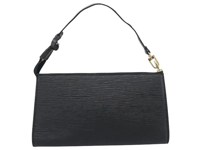 LOUIS VUITTON Epi Pochette Accessoires Bolso de Accesorios Negro M52982 Auth ka5553 - vista 2