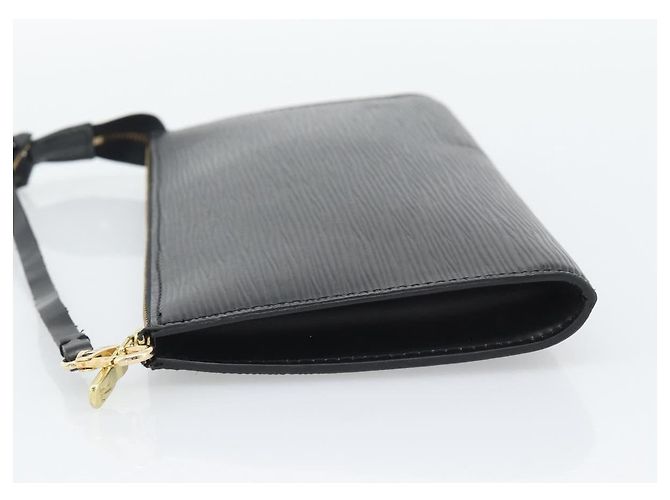 LOUIS VUITTON Epi Pochette Accessoires Bolso de Accesorios Negro M52982 Auth ka5553 - vista 3