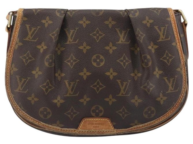 LOUIS VUITTON Borsa a Spalla Monogram Menilmontant PM M40474 LV Auth BA14109 Monogramma - vista 13