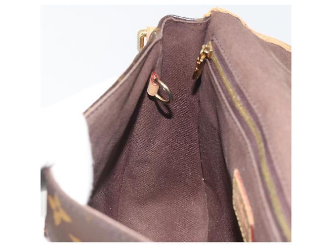 LOUIS VUITTON Borsa a Spalla Monogram Menilmontant PM M40474 LV Auth BA14109 Monogramma - vista 24