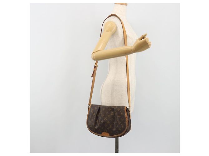 LOUIS VUITTON Borsa a Spalla Monogram Menilmontant PM M40474 LV Auth BA14109 Monogramma - vista 28