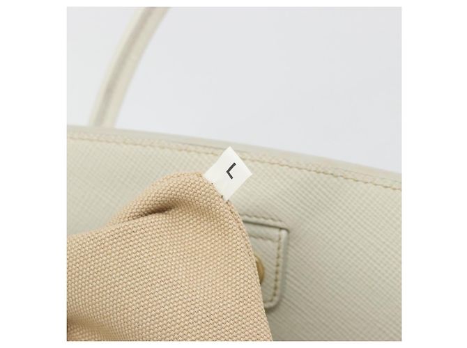 Borsa PRADA in tela Beige Gold Auth 192530A D'oro - vista 11