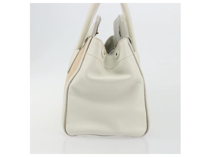 Borsa PRADA in tela Beige Gold Auth 192530A D'oro - vista 3