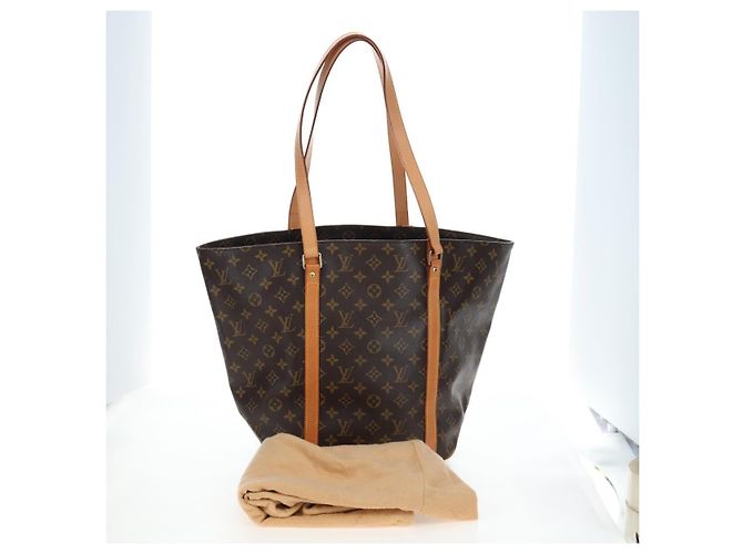 LOUIS VUITTON Monogram Sac Shopping Tote Bag M51108 LV Auth am12086V Monogramme - vue 12