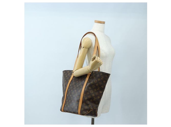 LOUIS VUITTON Monogram Sac Shopping Tote Bag M51108 LV Auth am12086V Monogramme - vue 23