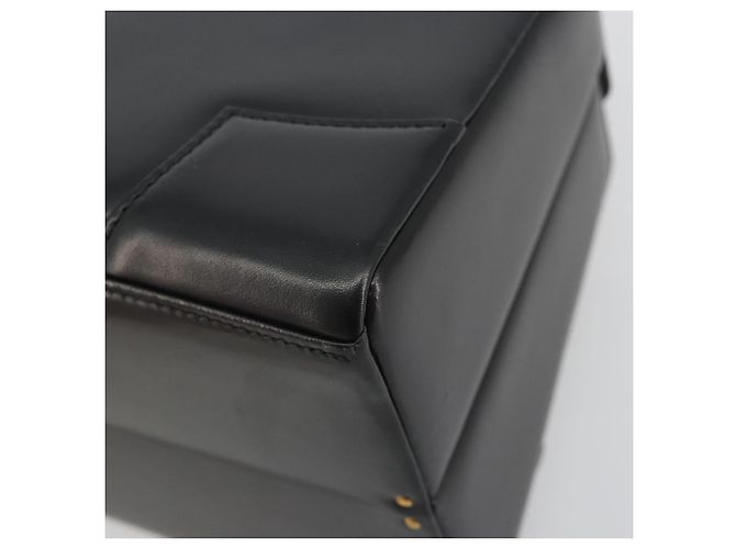 Borsa Vivienne Westwood in pelle nera e oro Auth 195203A Nero D'oro - vista 12