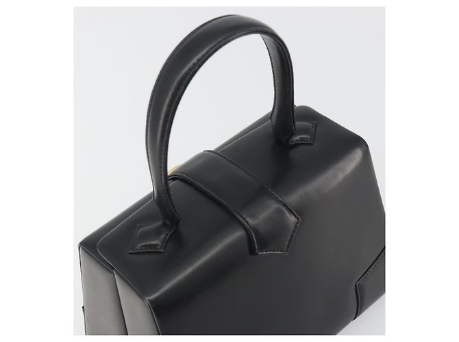Borsa Vivienne Westwood in pelle nera e oro Auth 195203A Nero D'oro - vista 6