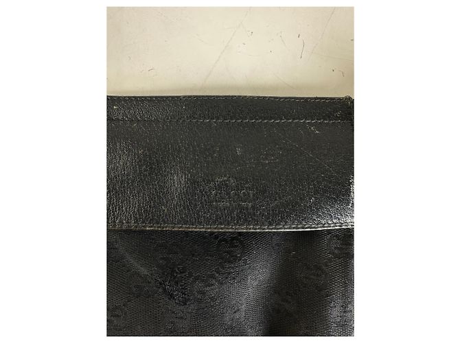 Marsupio Vintage Gucci GG Supreme Nero Argento - vista 10