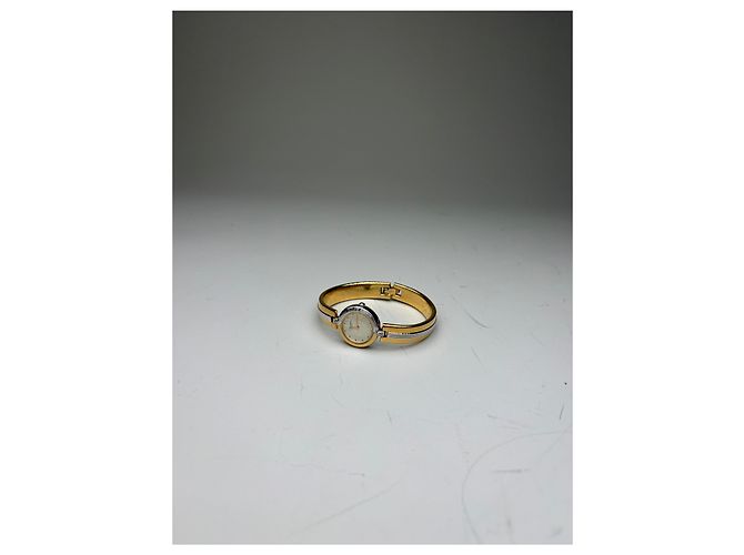 Vintage Courreges Armbanduhr Gold Silber Golden - Ansicht 5