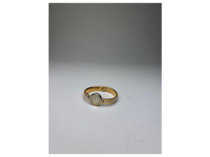 Vintage Courreges Armbanduhr Gold Silber Golden - Ansicht 9