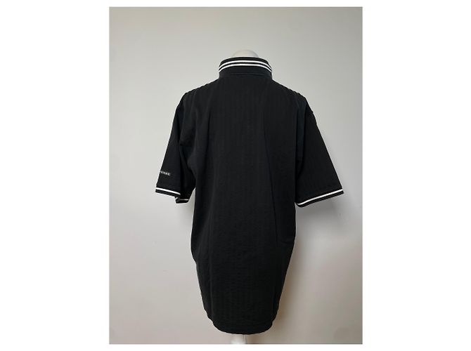 Polo in Cotone Vintage Burberry da Uomo Nero L - vista 11