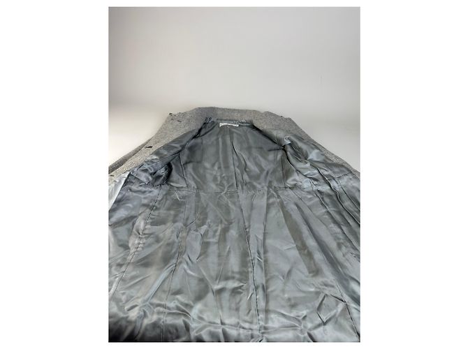 Day Vintage Balenciaga Wollmischungsmantel Hellgrau M - Ansicht 4