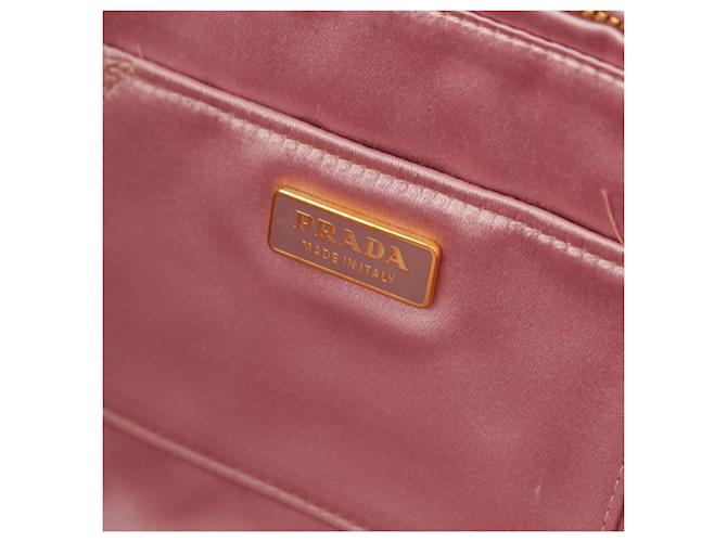 Clutch Prada Nappa Waves Stripe viola Porpora - vista 6