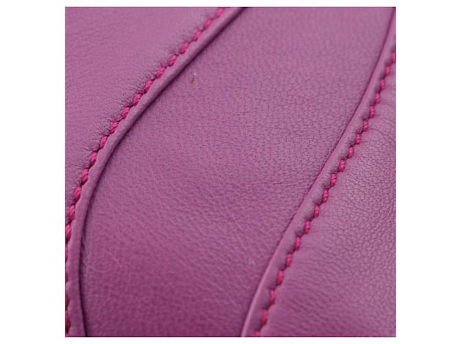 Clutch Prada Nappa Waves Stripe viola Porpora - vista 8