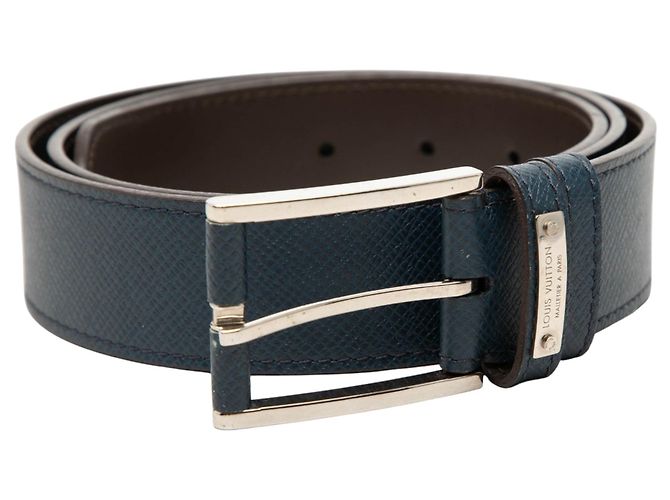 Gürtel Louis Vuitton Taiga Ceinture blau - Ansicht 4