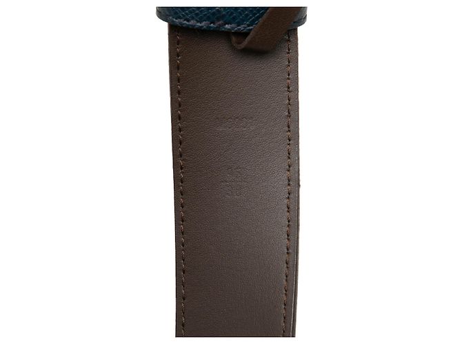 Gürtel Louis Vuitton Taiga Ceinture blau - Ansicht 6