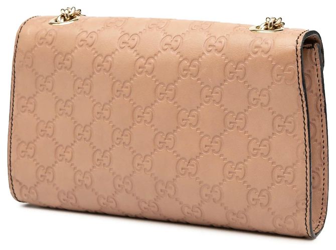 Tan Gucci Small Guccissima Emily Crossbody Cammello - vista 2
